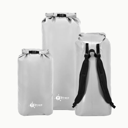 Гермомешок с лямками BTrace DryBag 60л (Серый; В100смØ50см)